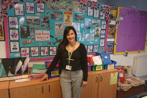 Karen Hines, Bournemouth & Poole College Childcare student